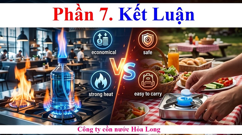 So Sánh Cồn Nước Và Cồn Khô: Loại Nào Tốt Hơn Cho Đun Nấu Và Sử Dụng Hàng Ngày?